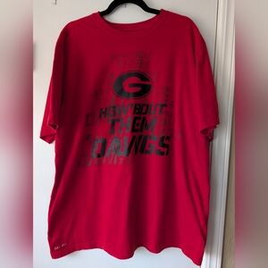 Nike DriFit University of Georgia t-shirt XXL